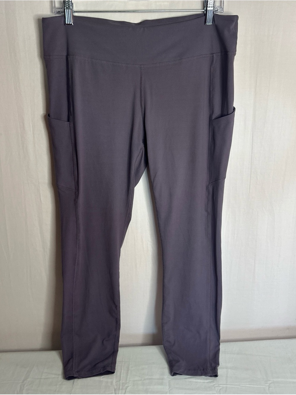 Fabletics Grape High-Rise Pocket Leggings